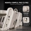 masa-01-new-pic-11 Masă albă 5 în 1 pentru copii: Desen, Scris, Constructii, Citit si Joaca birou