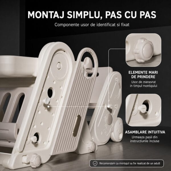 masa-01-new-pic-11 Masă albă 5 în 1 pentru copii: Desen, Scris, Constructii, Citit si Joaca birou