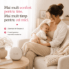 Pompa de San Electrica Hands-Free BuzzleB® Pro Comfort | 4 Moduri, USB-C, Anti-Reflux