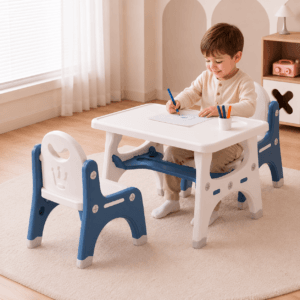 set-masa-2-scaune-1 Set Masa si 2 Scaune pentru Copii